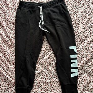 PINK Victoria’s Secret Black Joggers